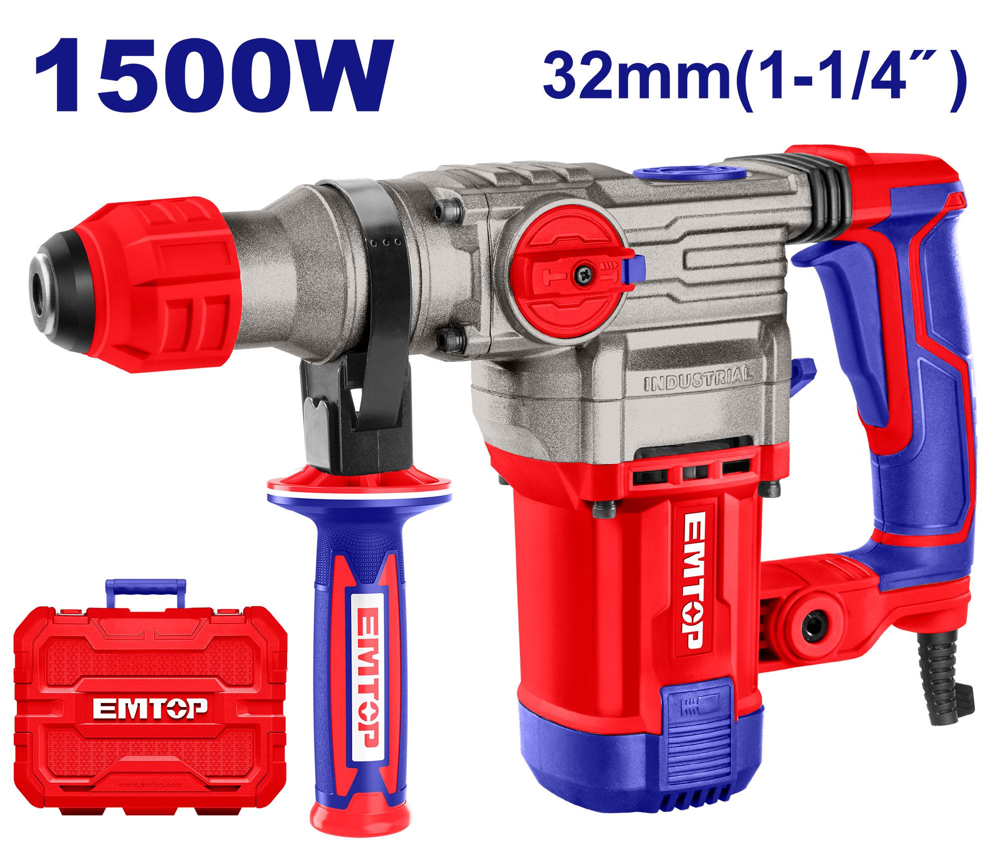Marteau perforateur 1500W 5.5J ERHRP1503 EMTOP