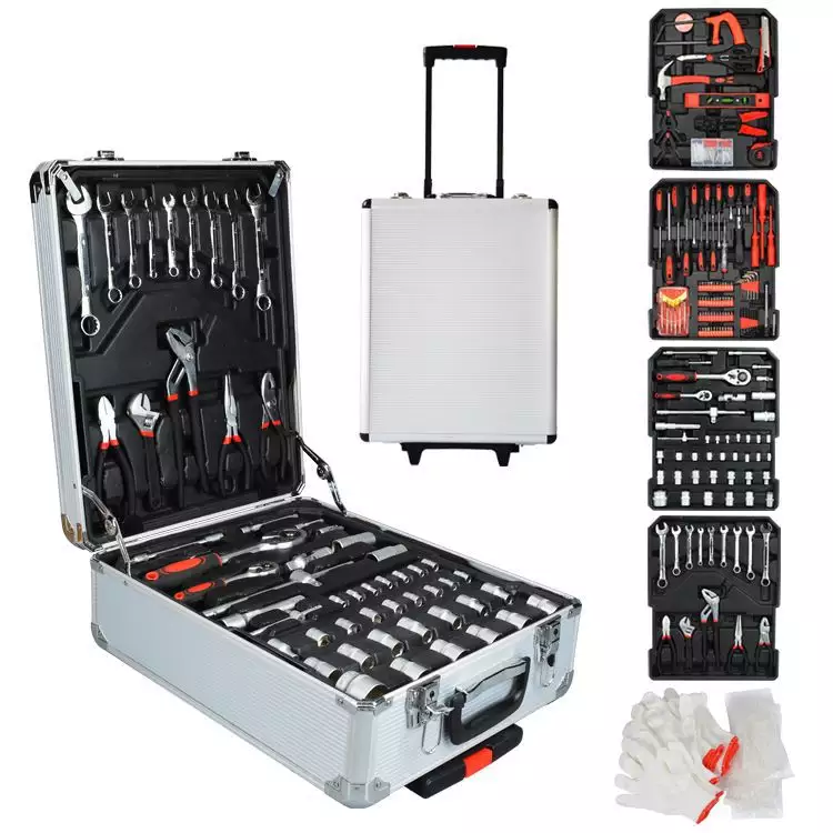 Valise A Outils Professionnel En Chrome vanadium Original 187 Pièces (Détail 499Pcs) SFE