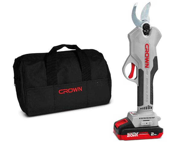 Sécateur a batterie 20v 2.0ah CROWN
