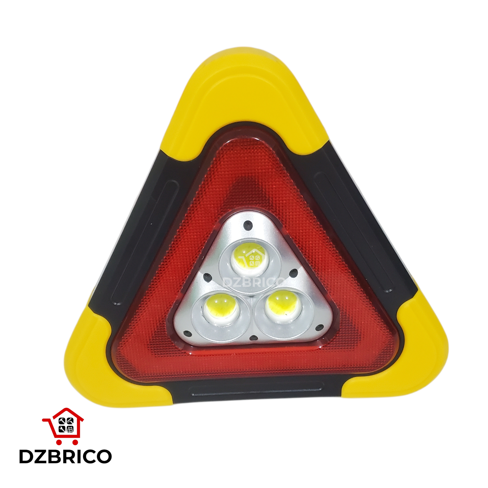 Triangle de Signalisation à LED Portable d'urgence de Panne de Voiture