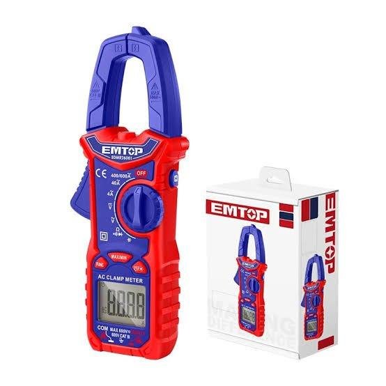 Pince Ampermetrique Professionnel 600V EMTOP