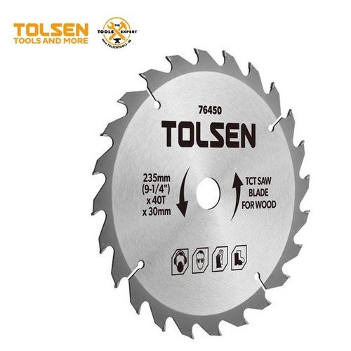 Disque a bois 210mm x 48T x 30mm TOLSEN