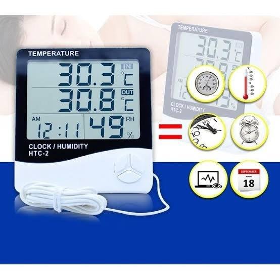 Thermomètre Numérique hygromètre HTC-2 SFE