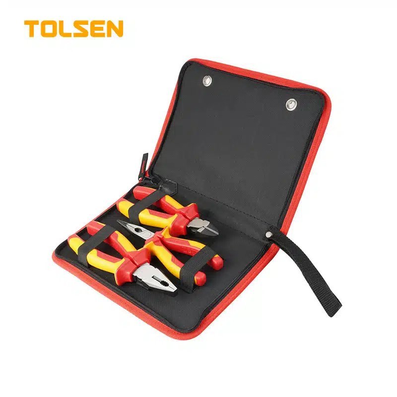 Pochette Kit de 3 pièces Isolée 1000V TOLSEN