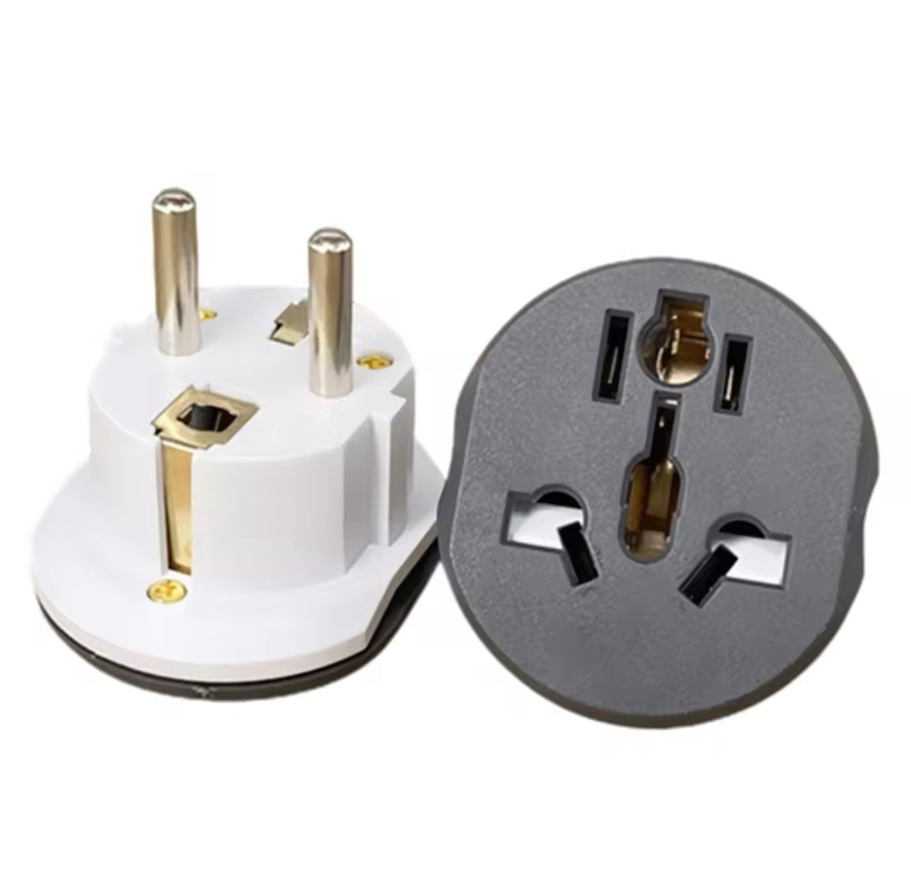 Adaptateur Prise De Courant Gris