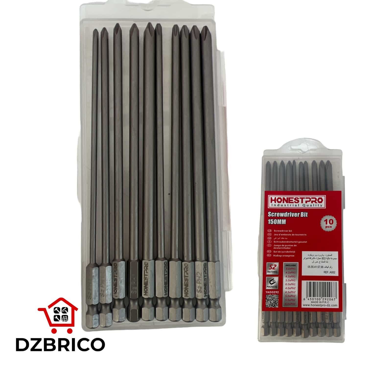 Kit D'embouts Long 150mm HONESTPRO