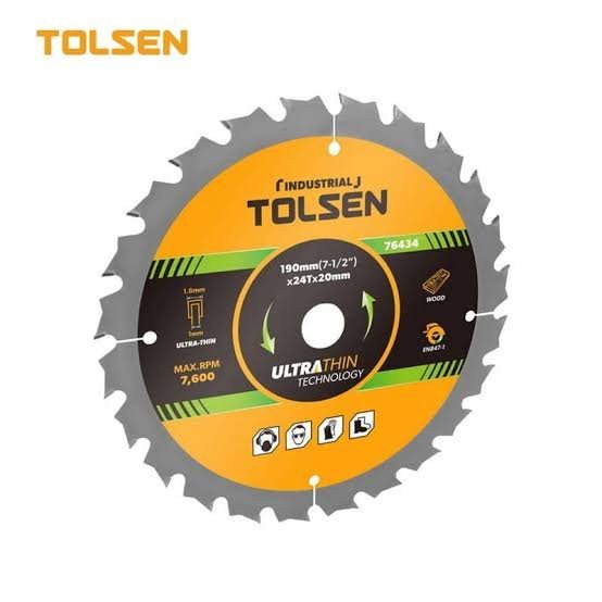 disque a bois 190mm 40Dents  tolsen