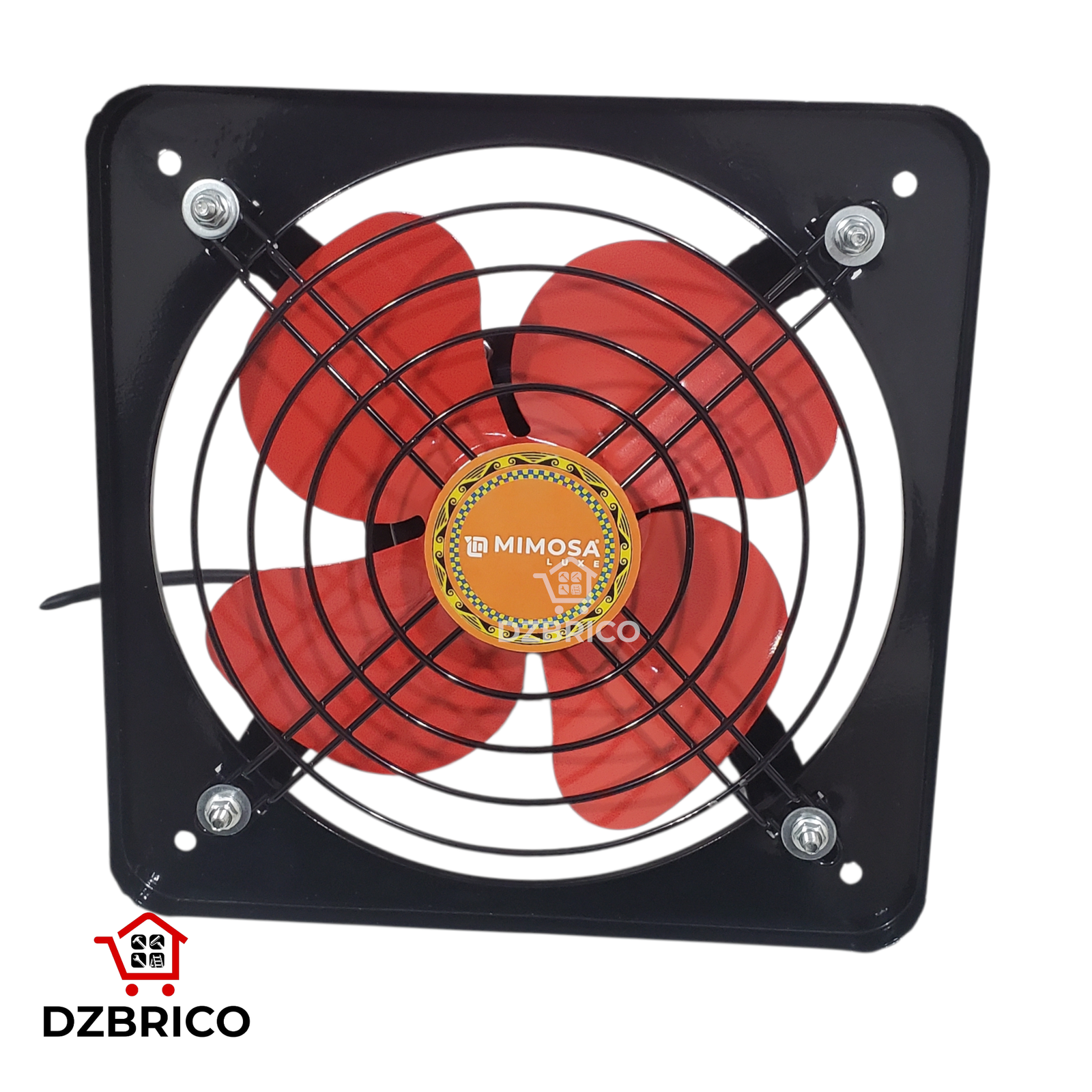 Extracteur d'air Ventilateur  240 mm, Ventilation d'échappement axial en métal Lourde à Faible Bruit