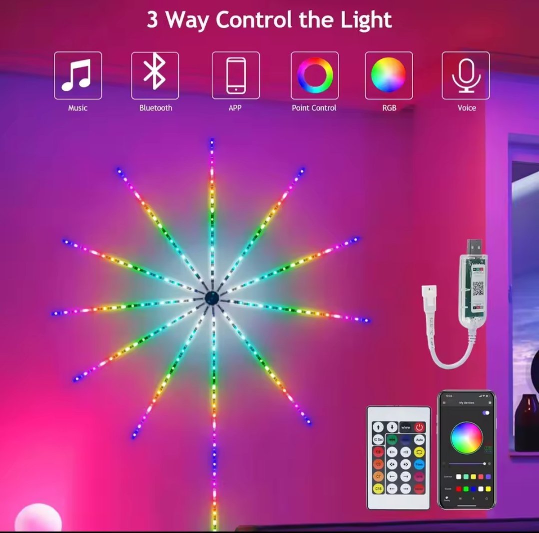 Bande lumineuse RGB couleur changeable tv USB SFE