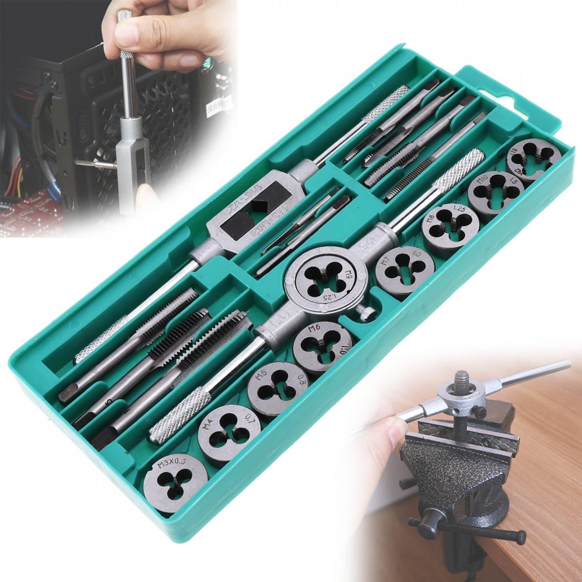 Kit Jeux De Tarauds Et Filières 20Pcs SFE