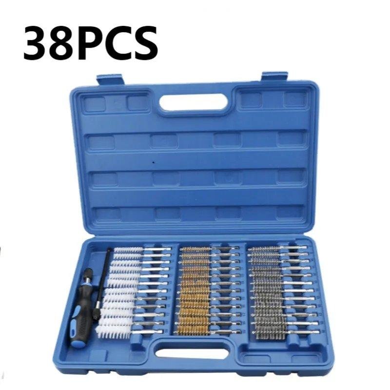 Kit Brosse De Nettoyage Avec Tige 38 Pièces