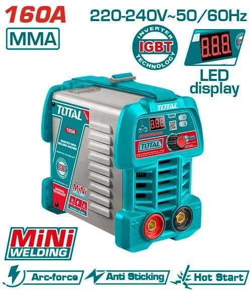 Poste a souder Inverter Mini 160A TOTAL
