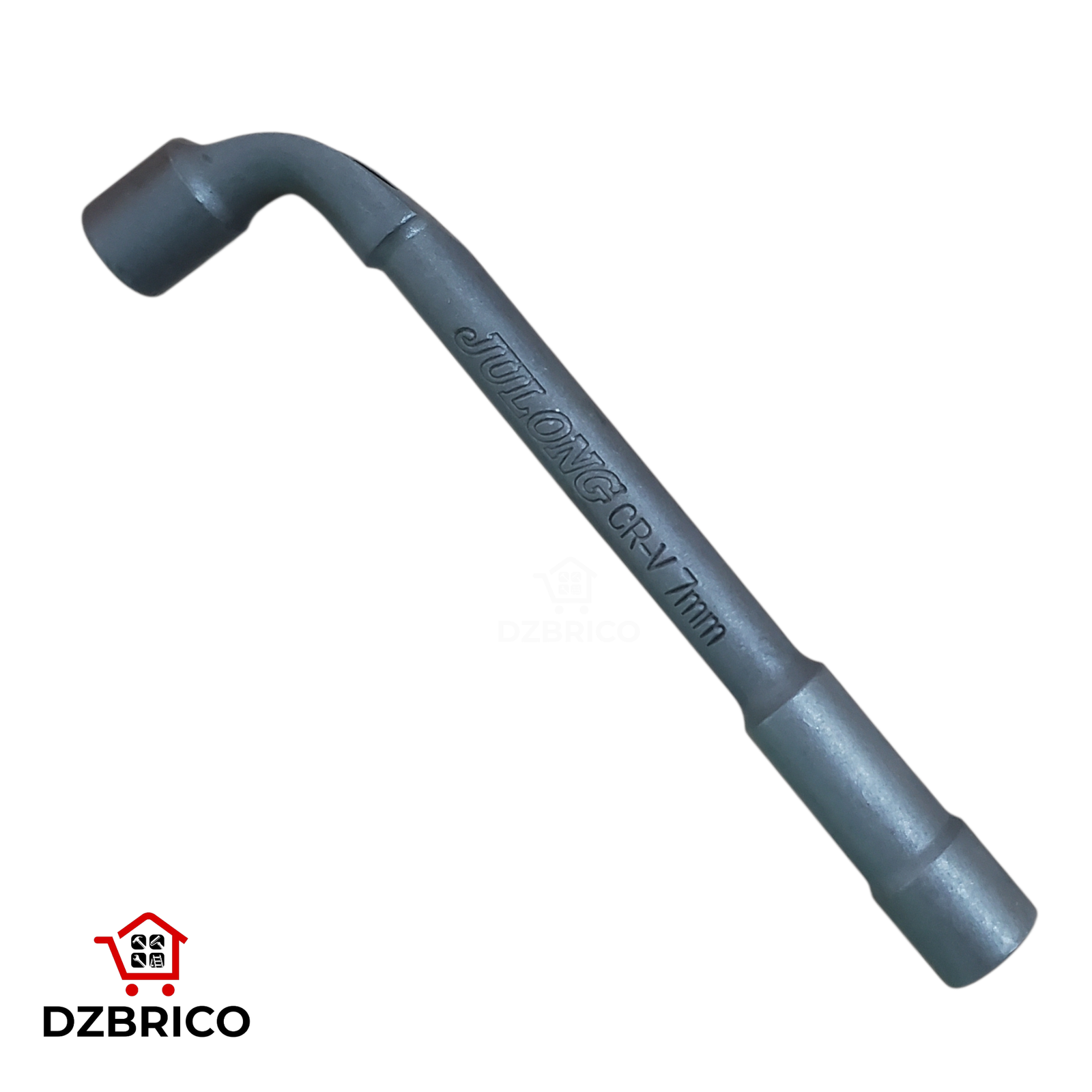 Clé à pipe débouchée forgée 6 pans 7mm
