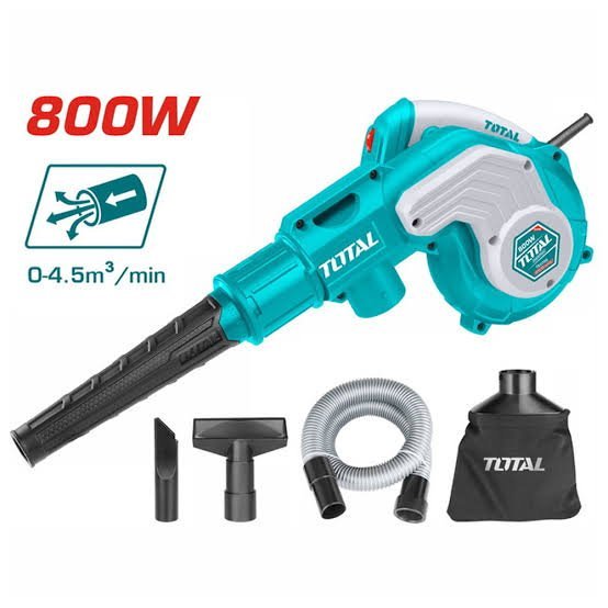 Souffleur Aspirateur 2en1 800W TOTAL