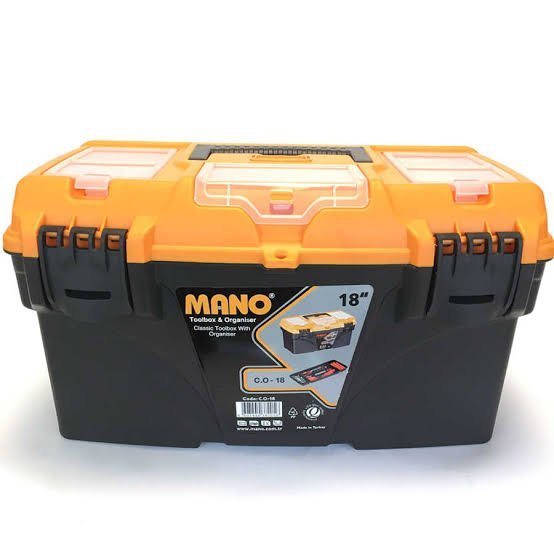 Caisse a outils plastique 18" CO-18 MANO