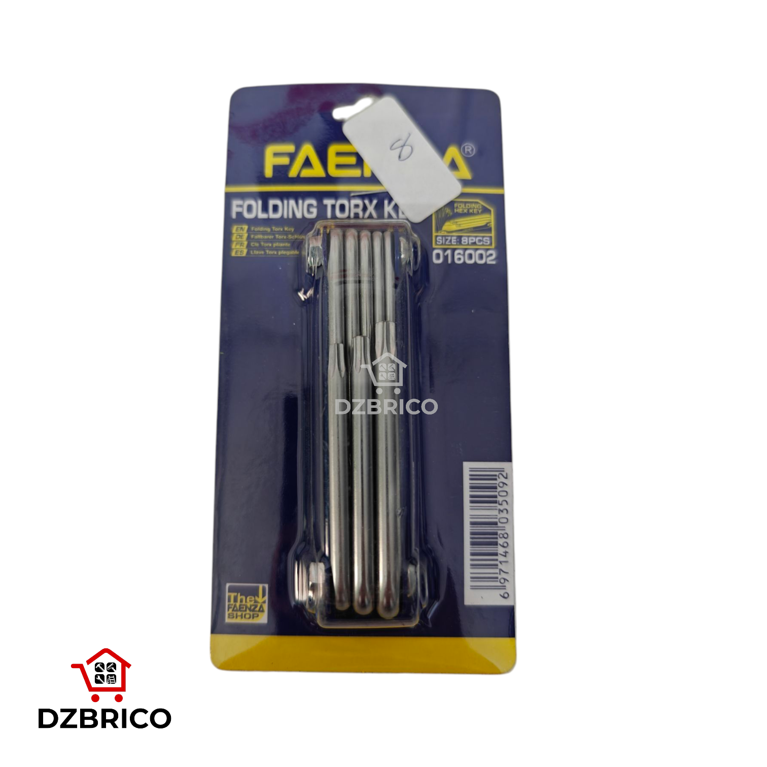 Jeux clé dent sourix Torx faenza