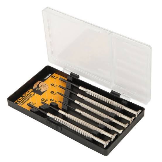 Jeux De Tournevis Precision 6 Pièces TOLSEN