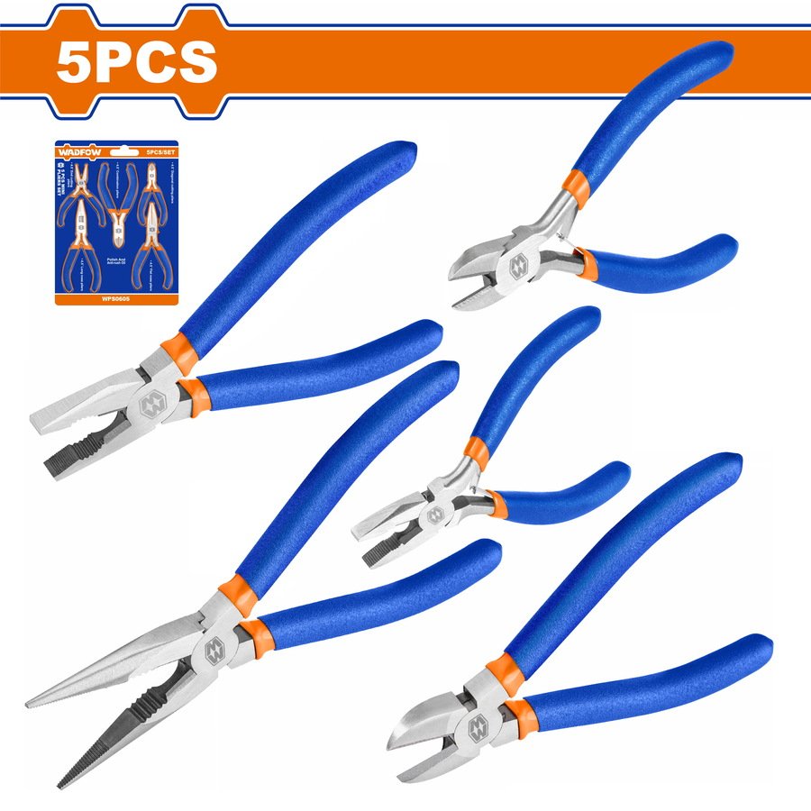 Jeux de 5 mini pince WADFOW