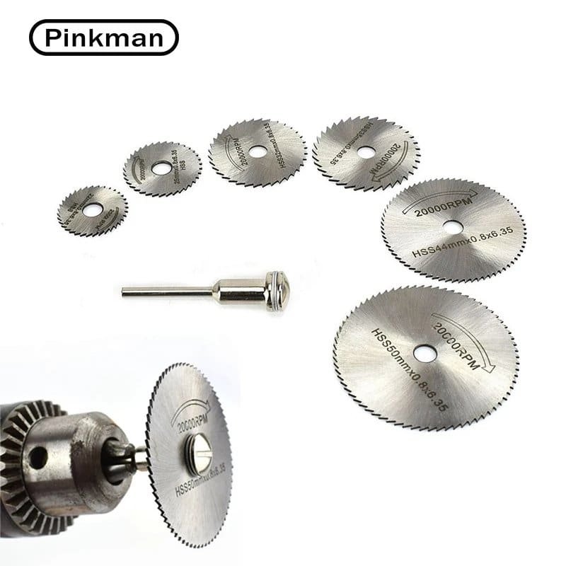 Kit De Mini Disque HSS 6Pcs SFE
