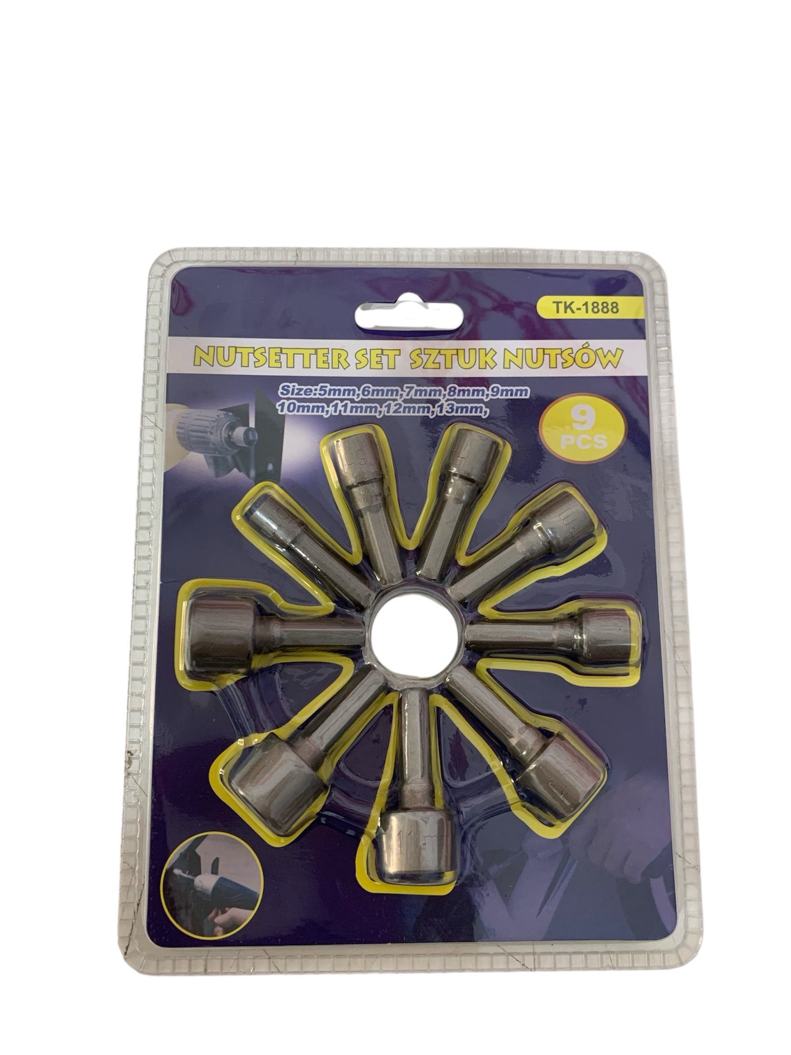 Jeux douille embout 9pcs