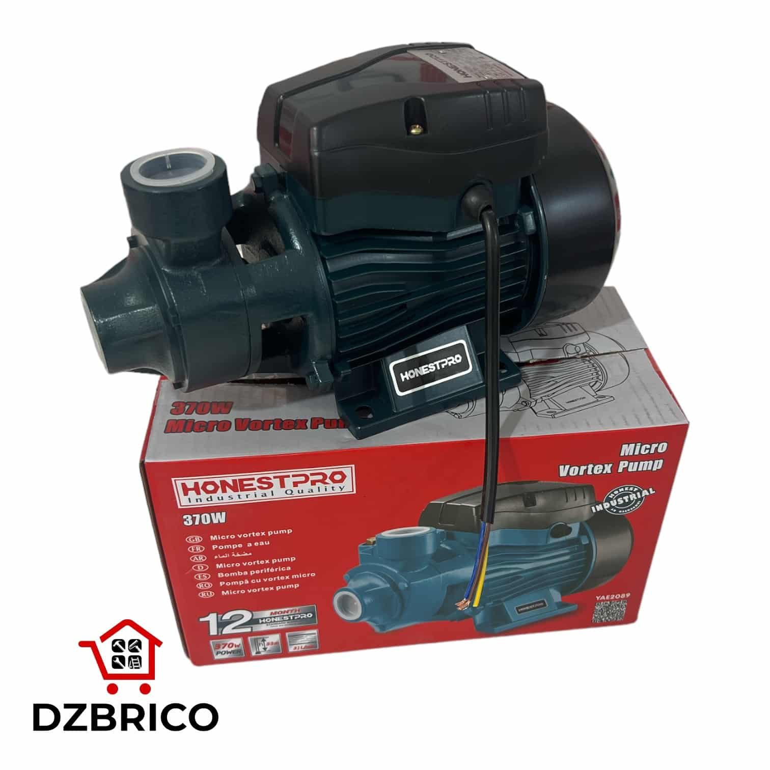 Suppresseur Pompe A Eau 370W HONESTPRO