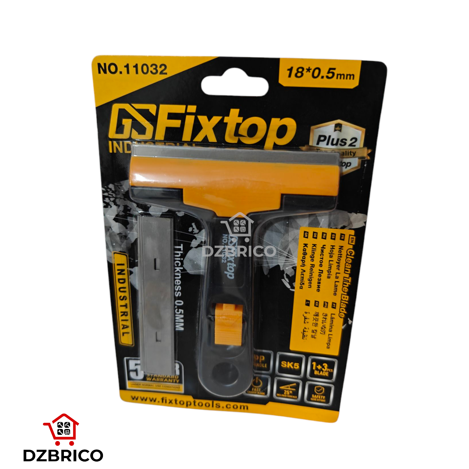 Cutter Grattoir 18x05mm FIXTOP
