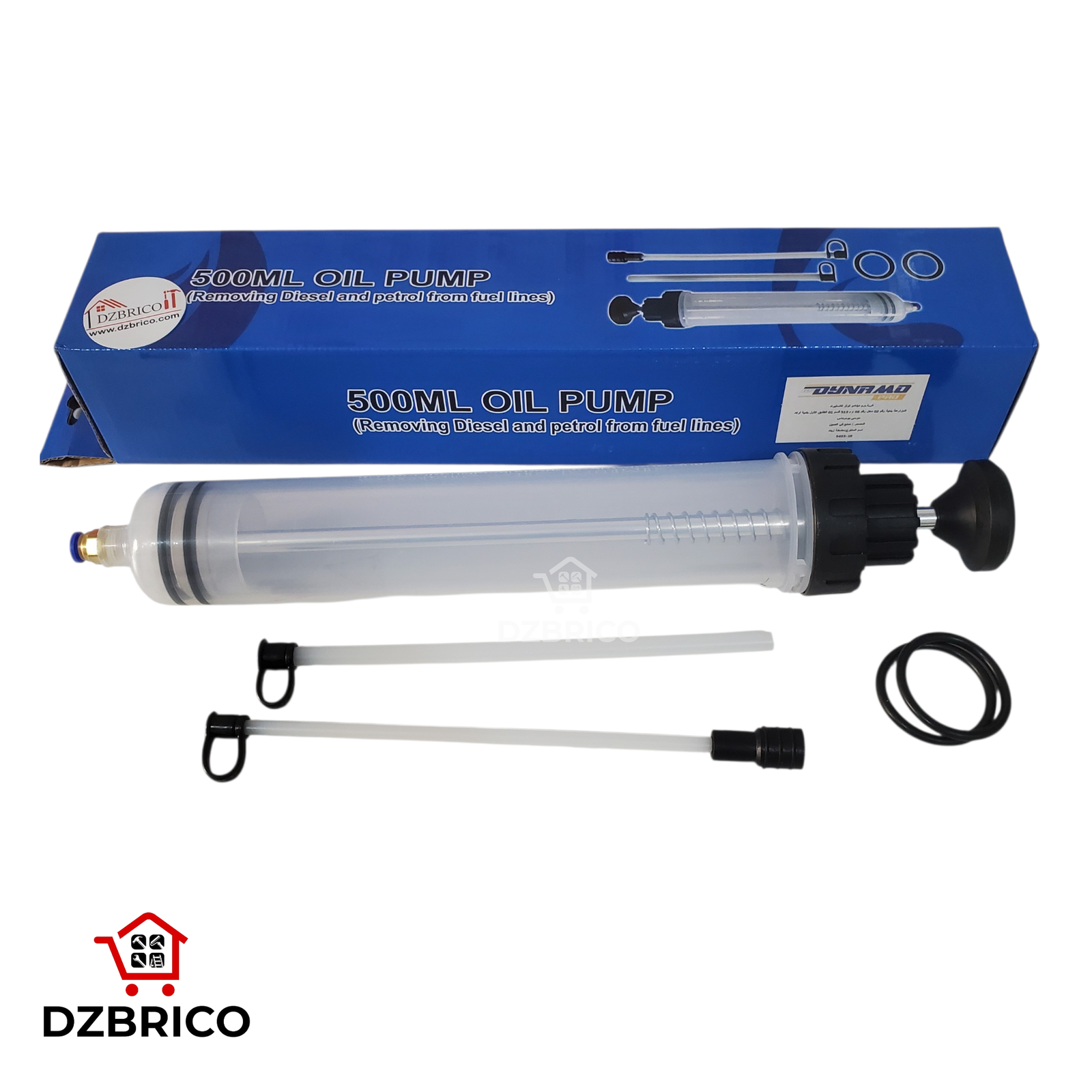 Pompe d'aspiration de 500ml de vidange d'huile moteur  DYNAMO
