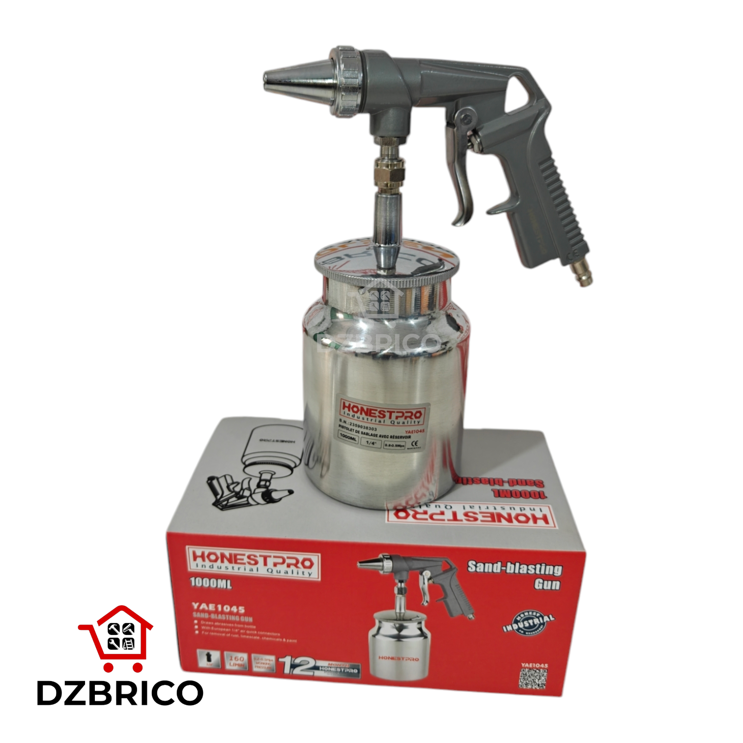 Pistolet Sablage 1000ml HONESTPRO