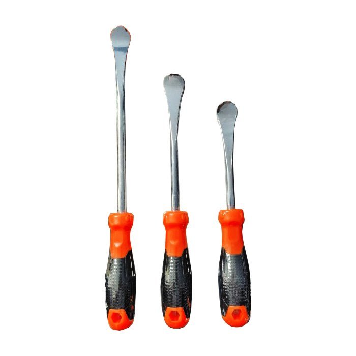 3 démonte-pneus de différentes longueurs (longueur totale : 235 mm / 270 mm / 330 mm)