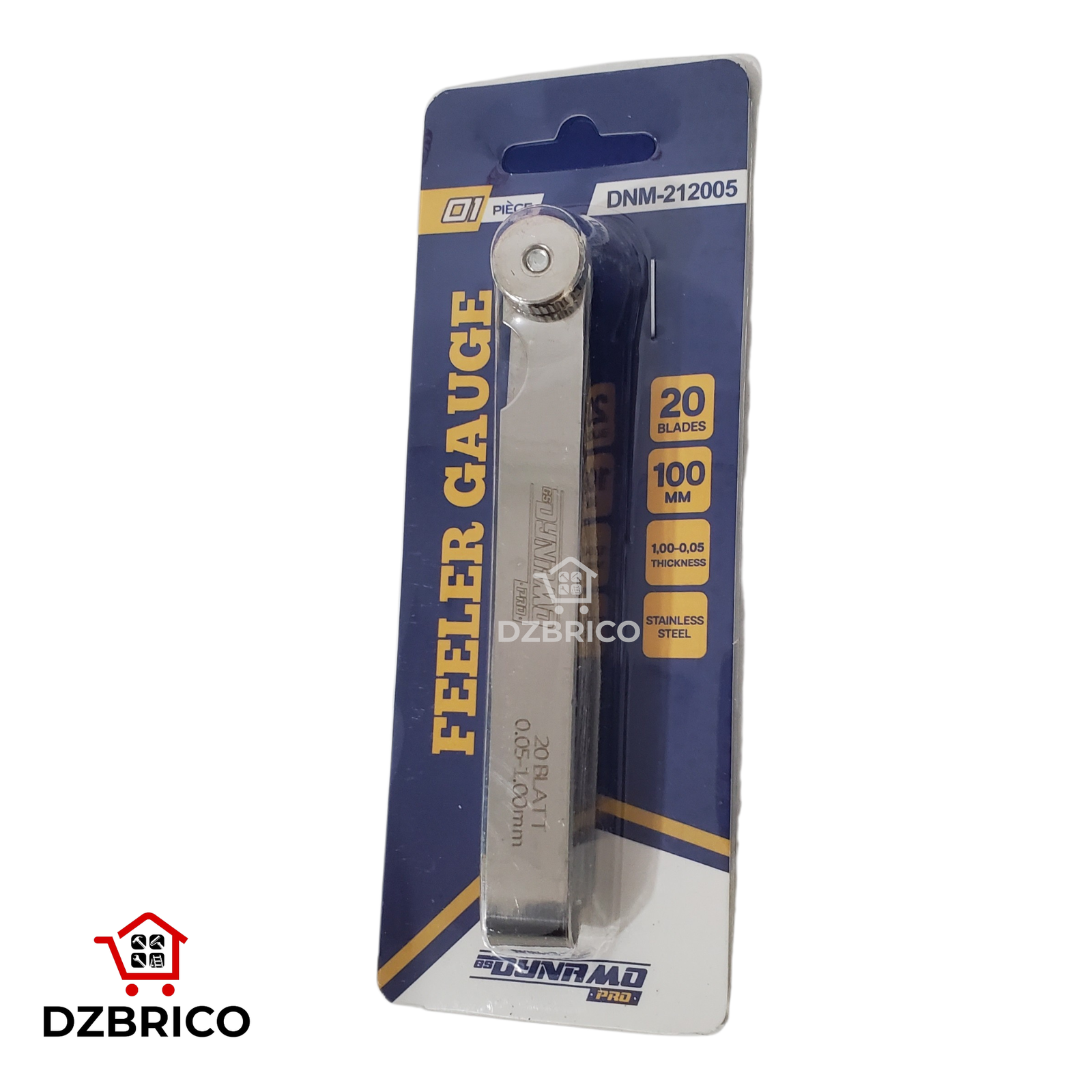 jeu calle 20pcs, 100mm(1.00-0.05) DYNAMO