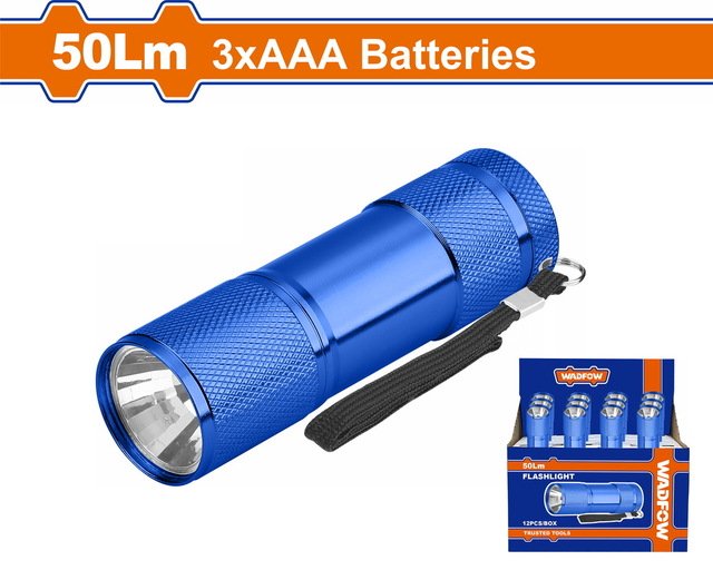 Mini lampe torche a piles 50LM WADFOW