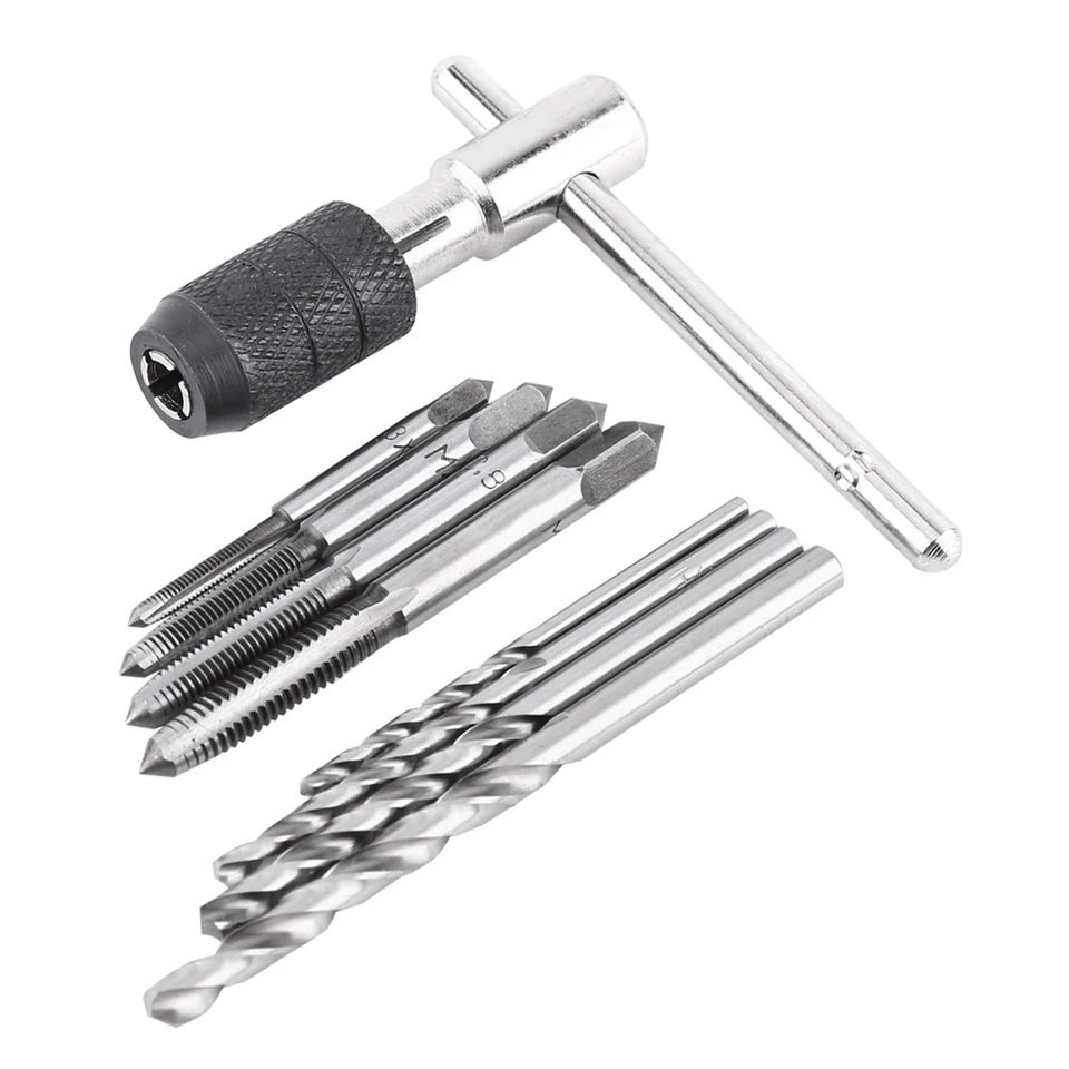 Kit Taraud et meche filetages 10 Pcs M3-M6