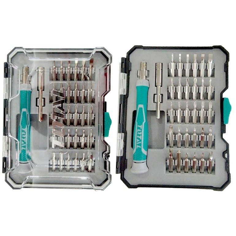 Jeu de tournevis électronique avec embouts 32PCS TOTAL