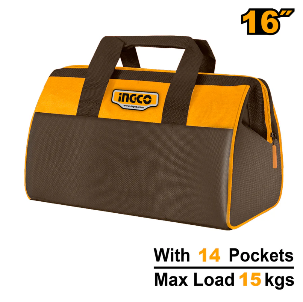 Sac à outils en toile  16" Ingco