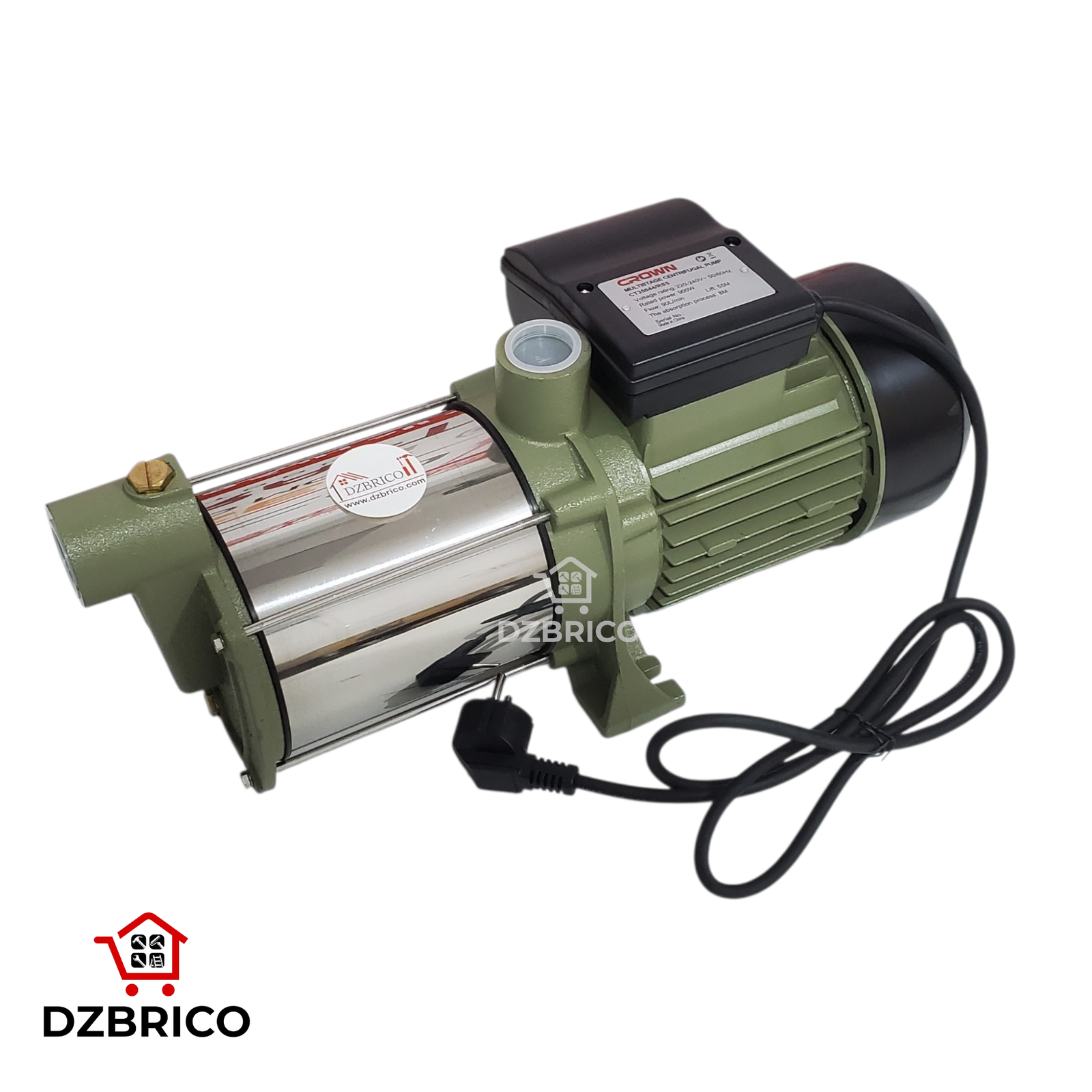 Pompe À Eau Silencieuse Surpresseur 5Turbines 900W CROWN