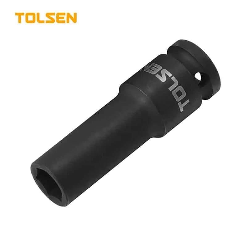 Douille à choc longue 1/2" 17mm TOLSEN