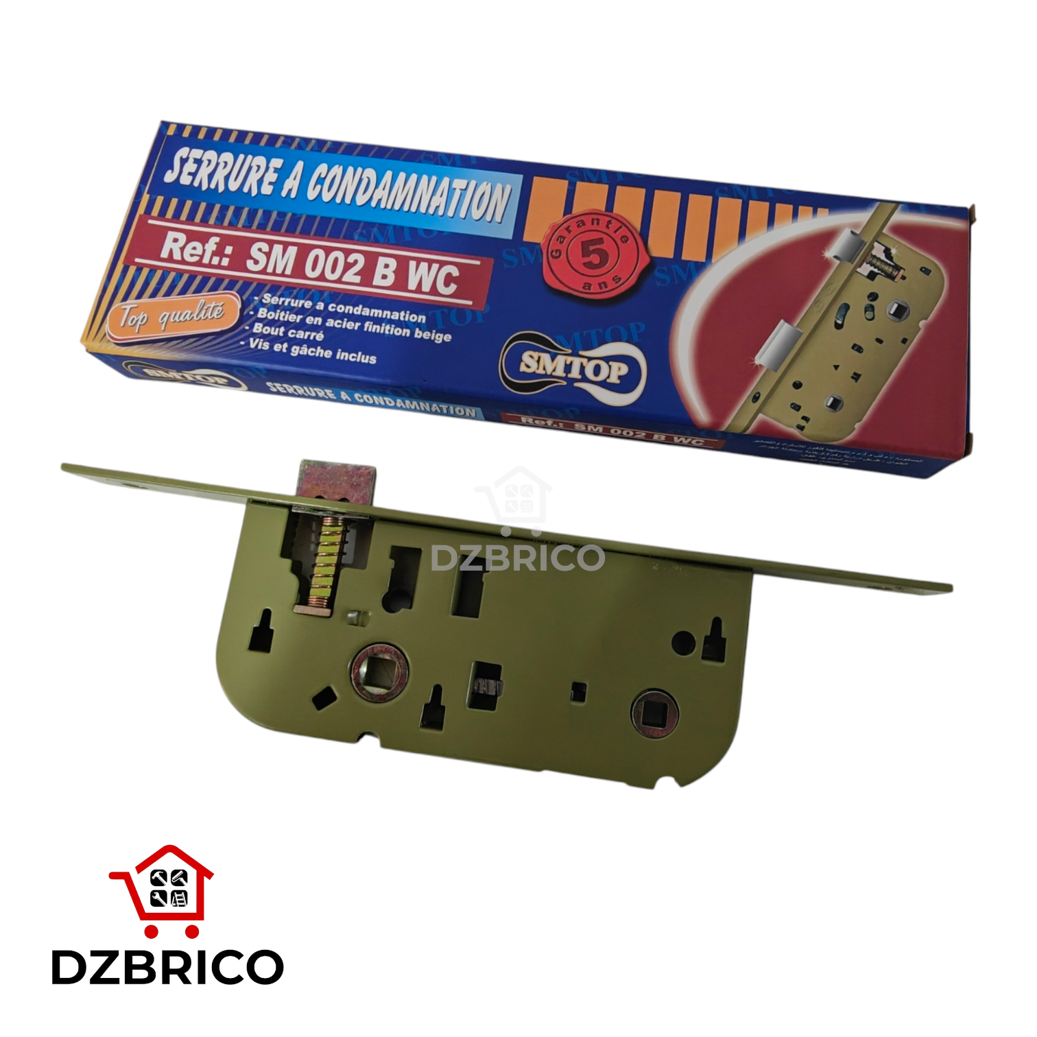 Serrure encastree SM002B SMTOP
