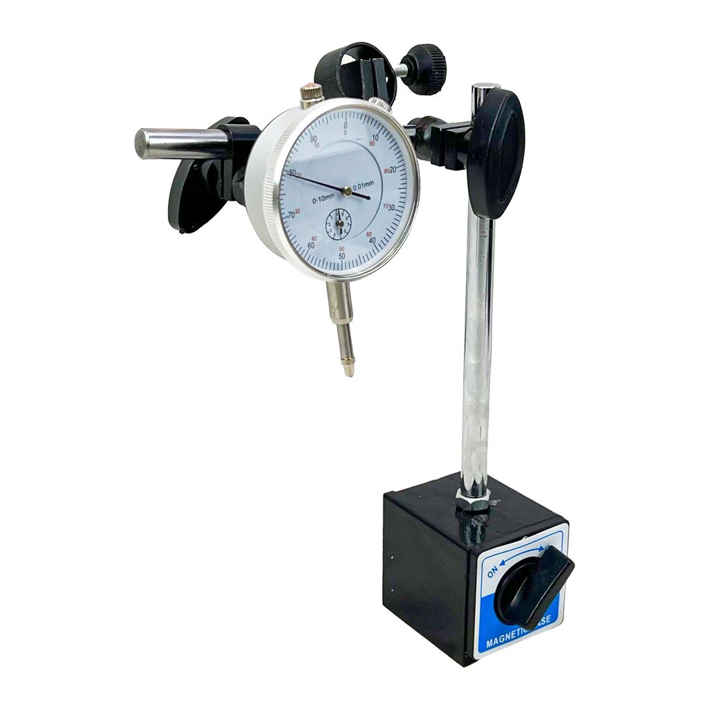 Indicateur à cadran avec jeu de base magnétique, compteur de pourcentage universel jauge Dynamo