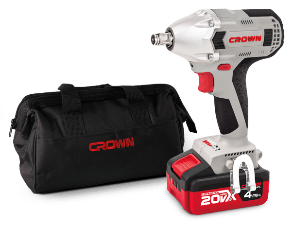 Boulonneuse clé a choc 18V 4.0Ah CROWN