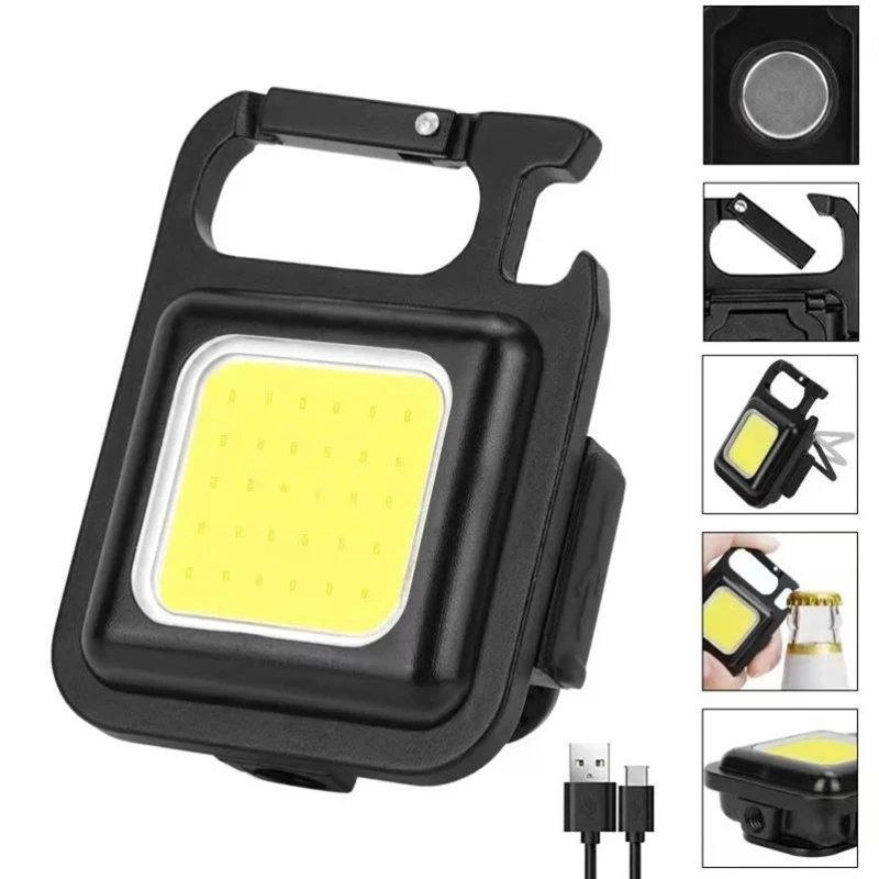 Mini Lampe De poche LED Multifonctions Et Porte clé