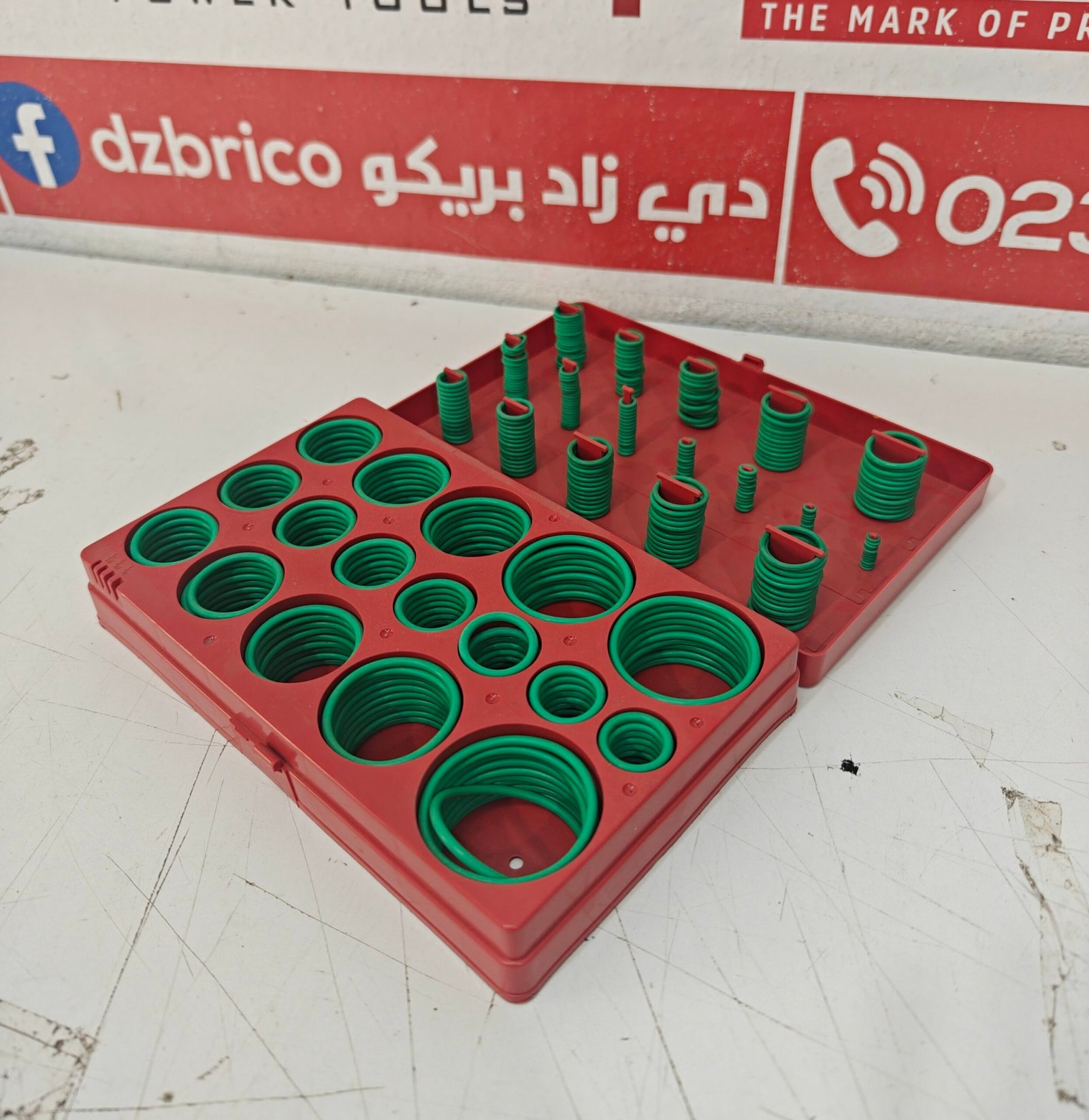 Boîte de joints toriques froid vert 419 Pièces SFE