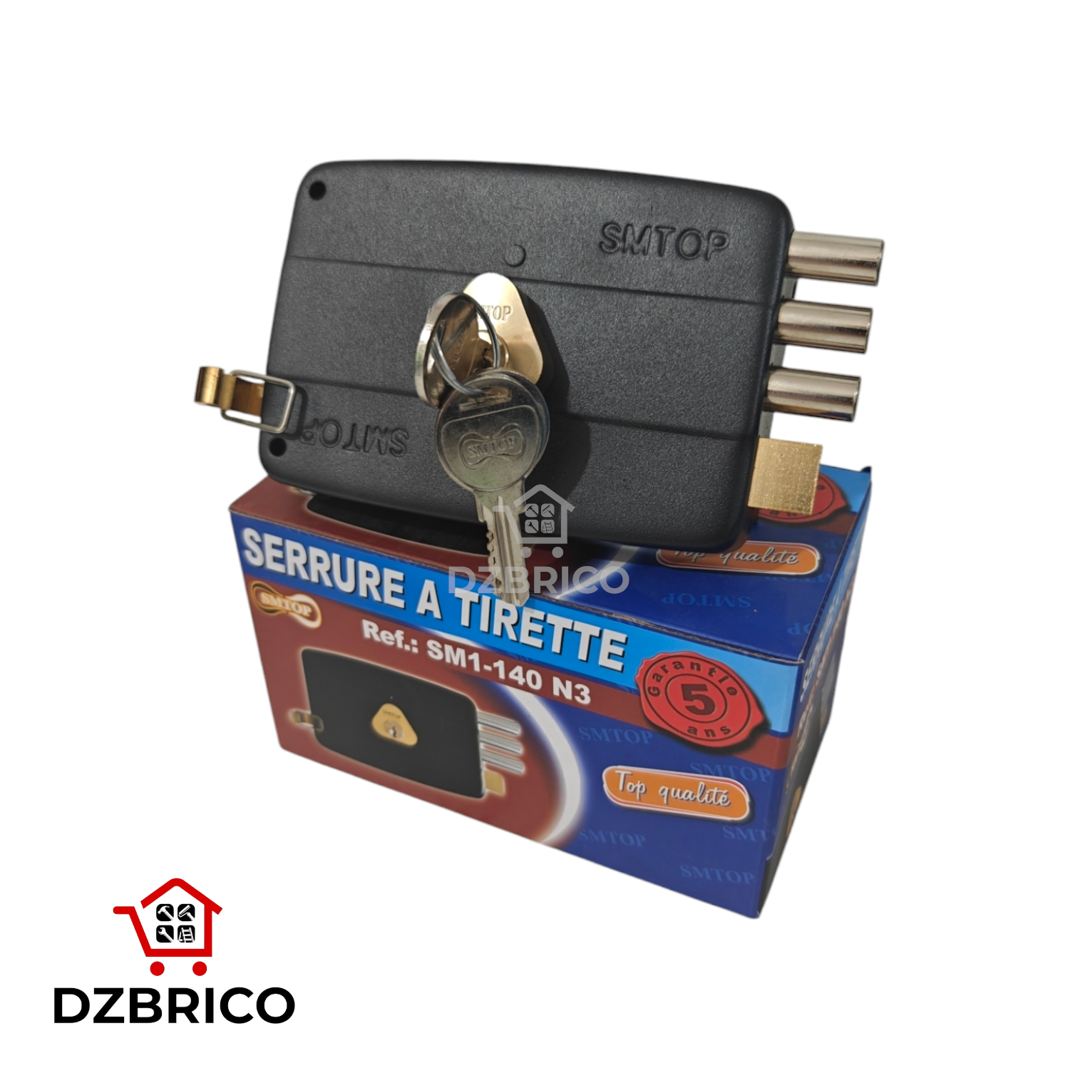 Serrure a tirette SM1-140N3 SMTOP