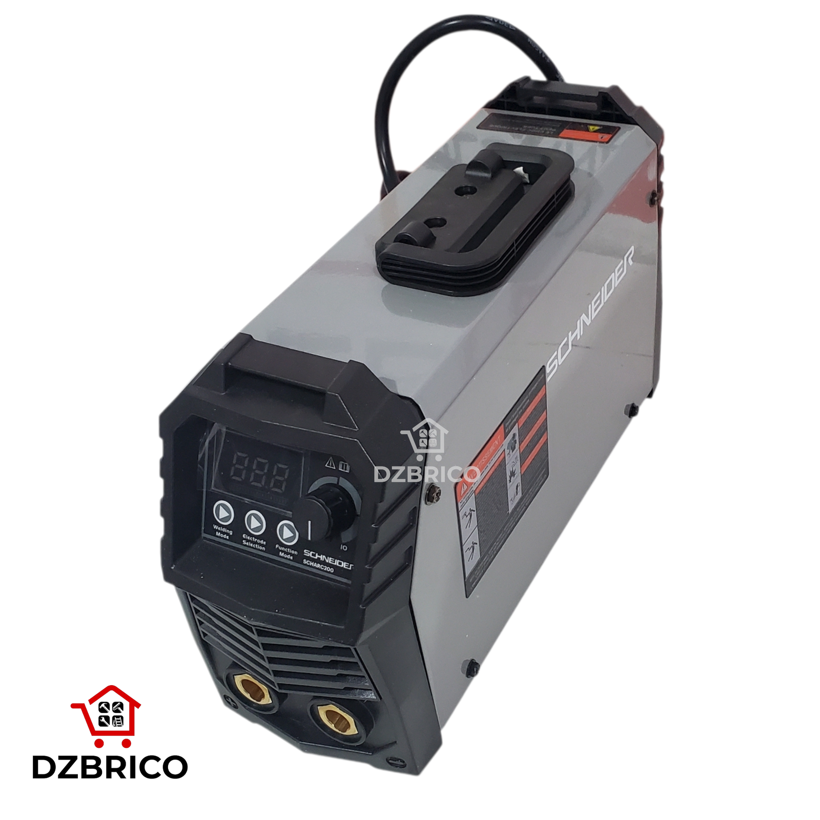 Poste À Souder Inverter MMA-200A 220V, Poste De Soudage À Électrode Avec Écran LCD, SCHNEIDER