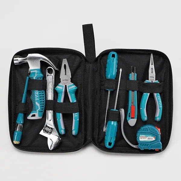 Pochette À Outils 9 Pièces TOTAL