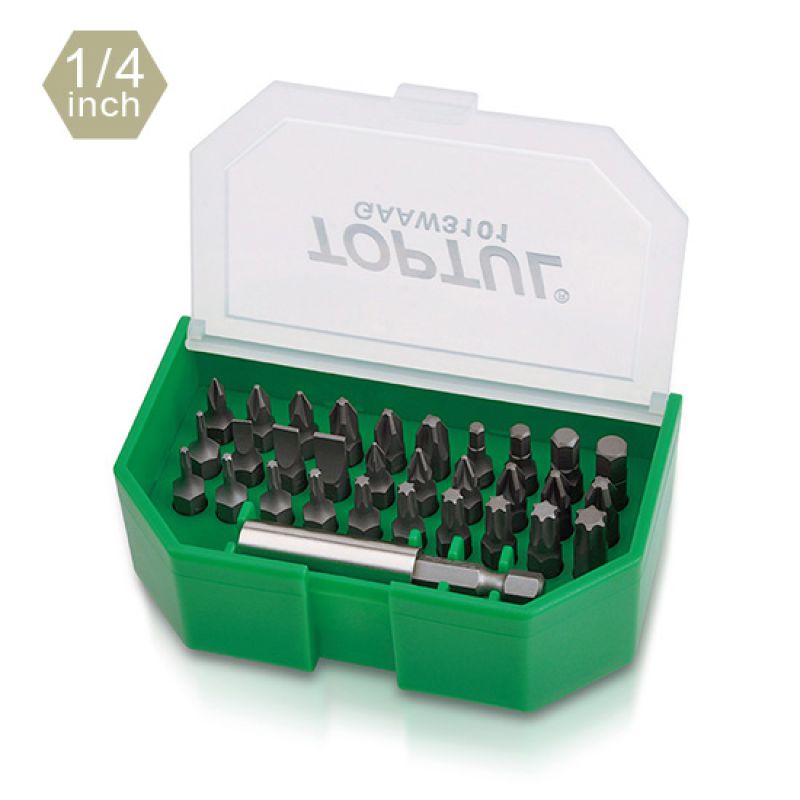 BOITE KIT D'EMBOUT 31PCS TOPTUL