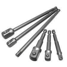 Kit D'adaptateur douille en visseuse 6Pcs