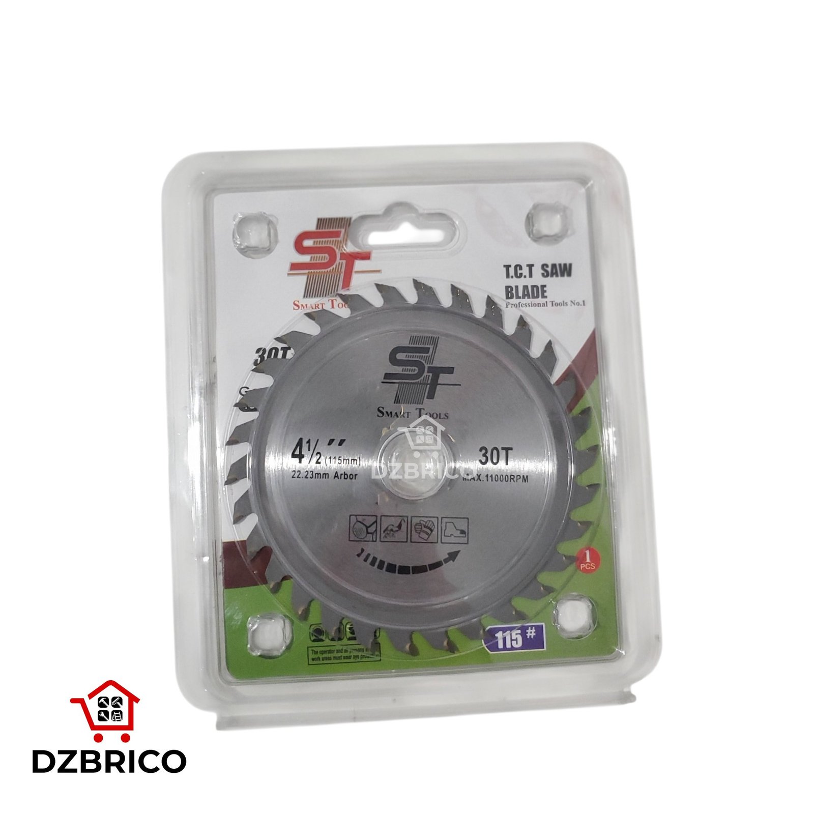 Disque de Coupe à Bois 30T 115mm