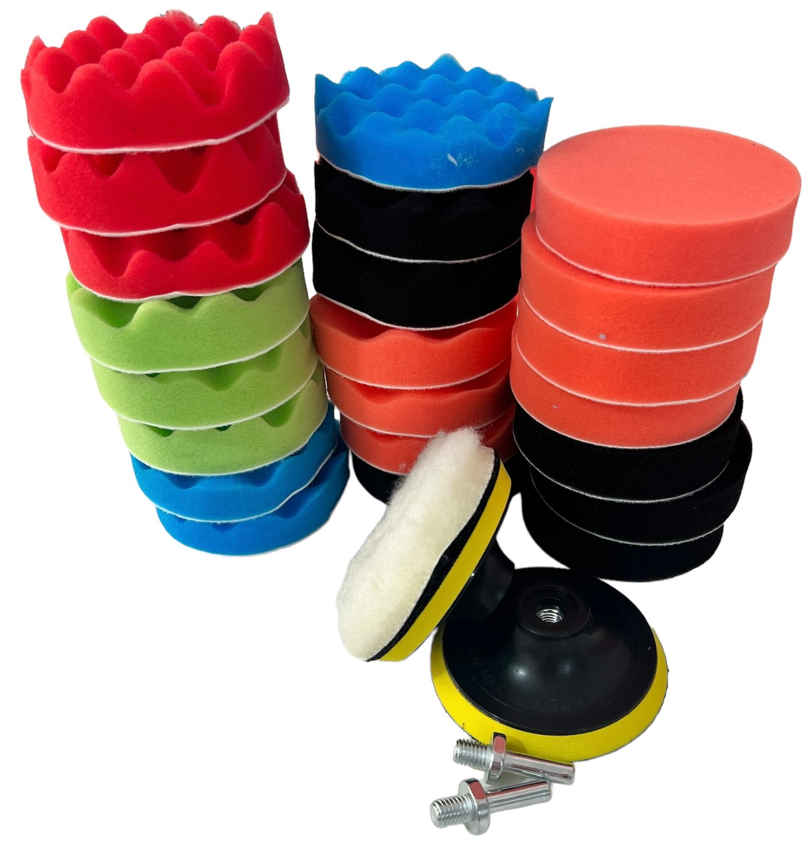 Kit Tampons De Polissage 27 Pièces SFT