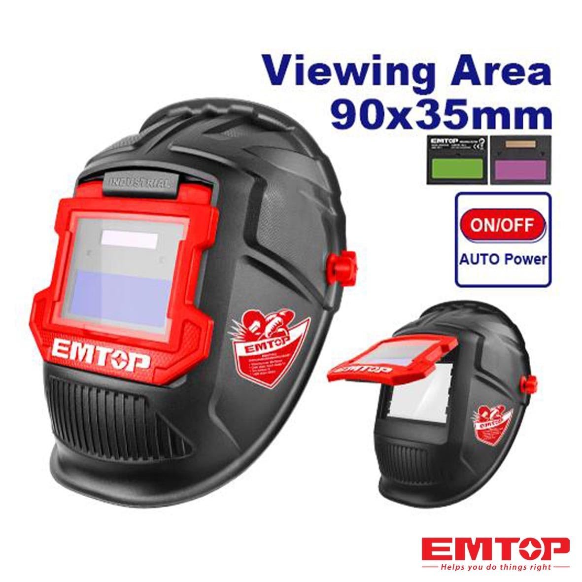 Casque a souder Numérique 90x35mm EMTOP
