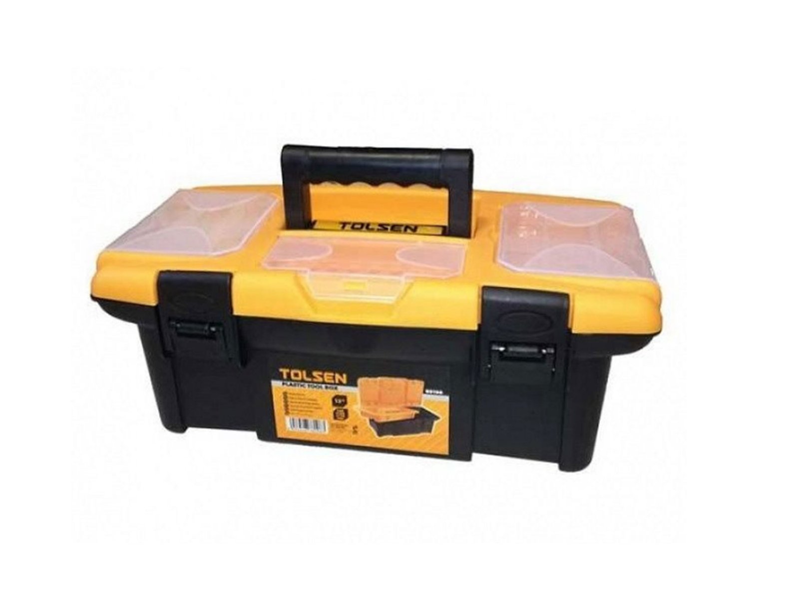 Caisse A Outils Plastique - 340 Mm - TOLSEN